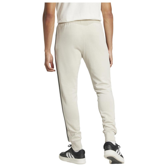 Adidas Ανδρικό παντελόνι φόρμας Essentials French Terry Tapered Cuff 3-Stripes Joggers